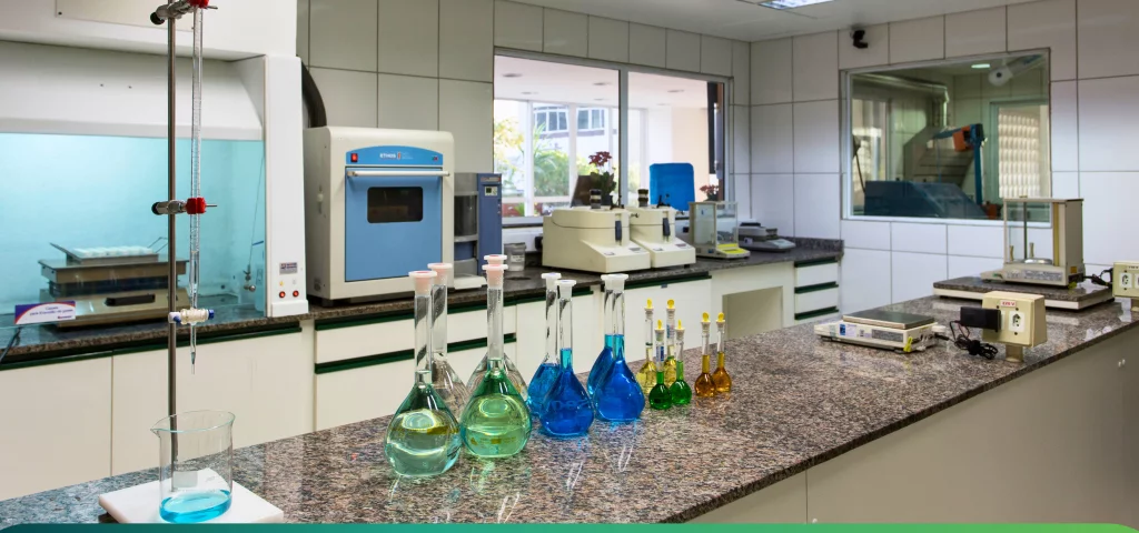 Imagem: Laboratório Lorene onde analisamos os carvão ativados